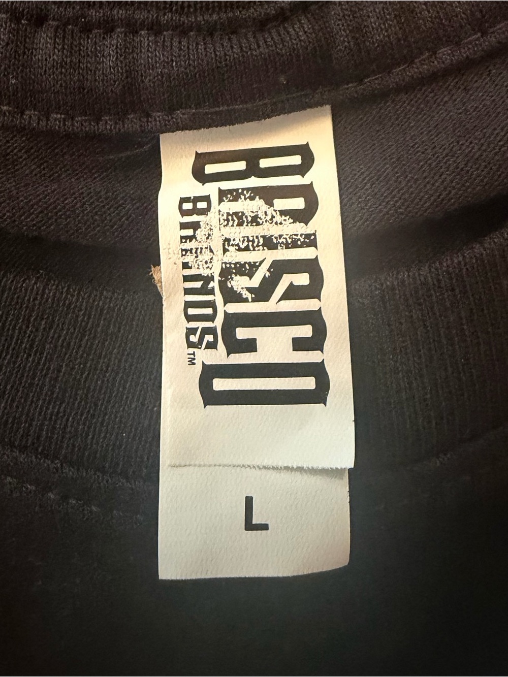 NOT FRIENDLY Graphic Black Short-Sleeve Tee by Brisco - Picture 6 of 6